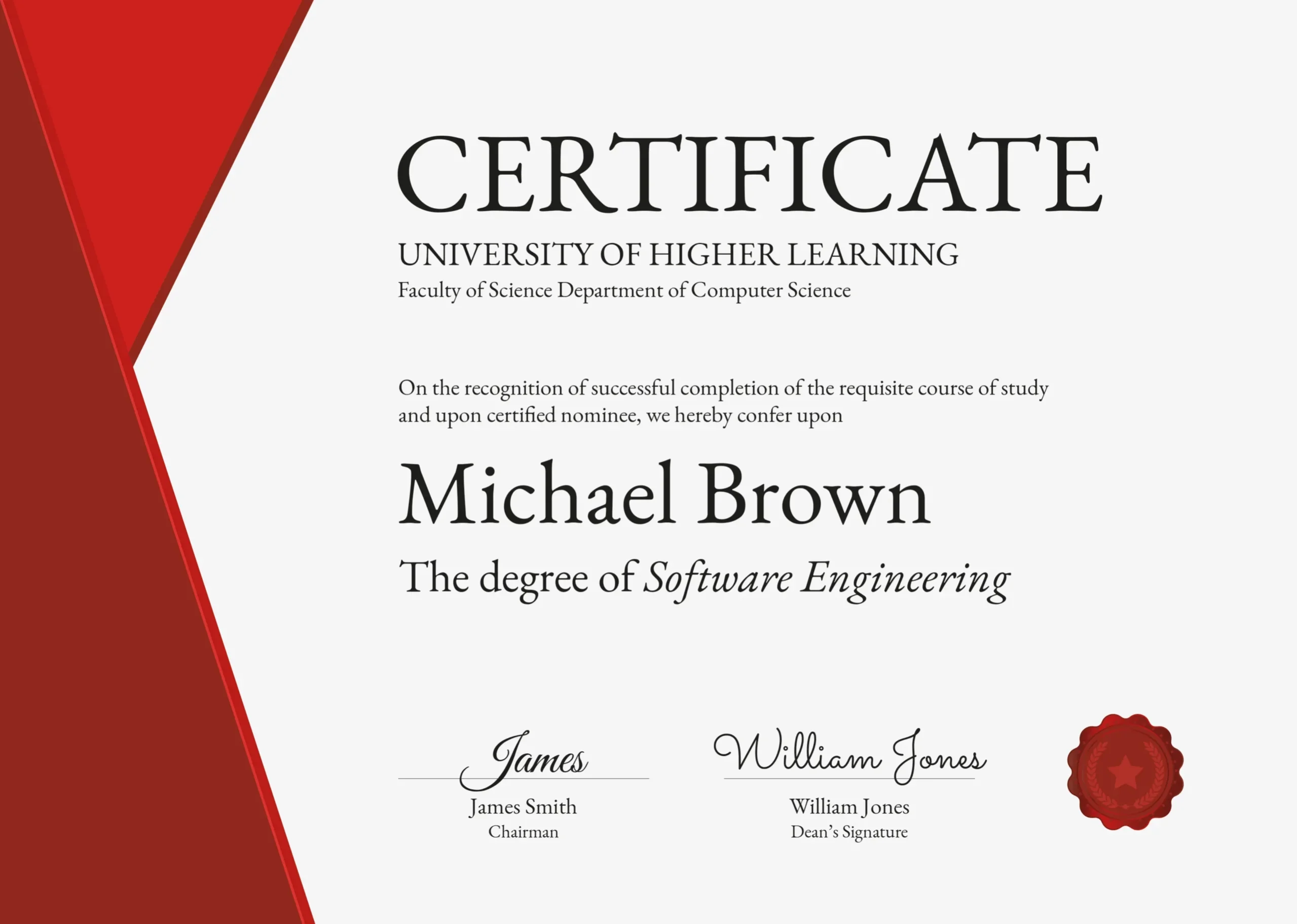 Certification Name
